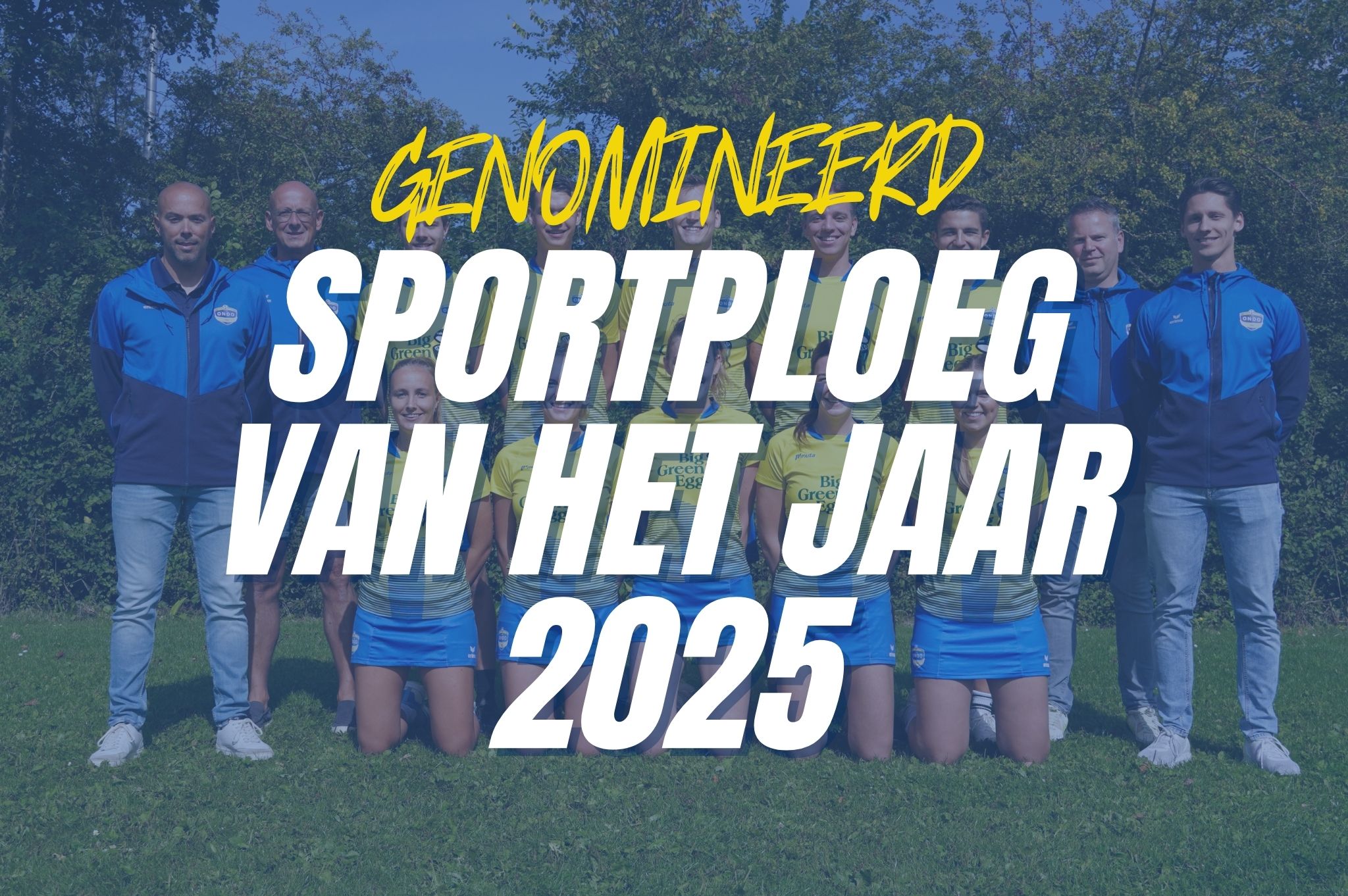 ONDO 1 genomineerd voor sportploeg van het jaar - Westlandse Sportprijzen 2025
