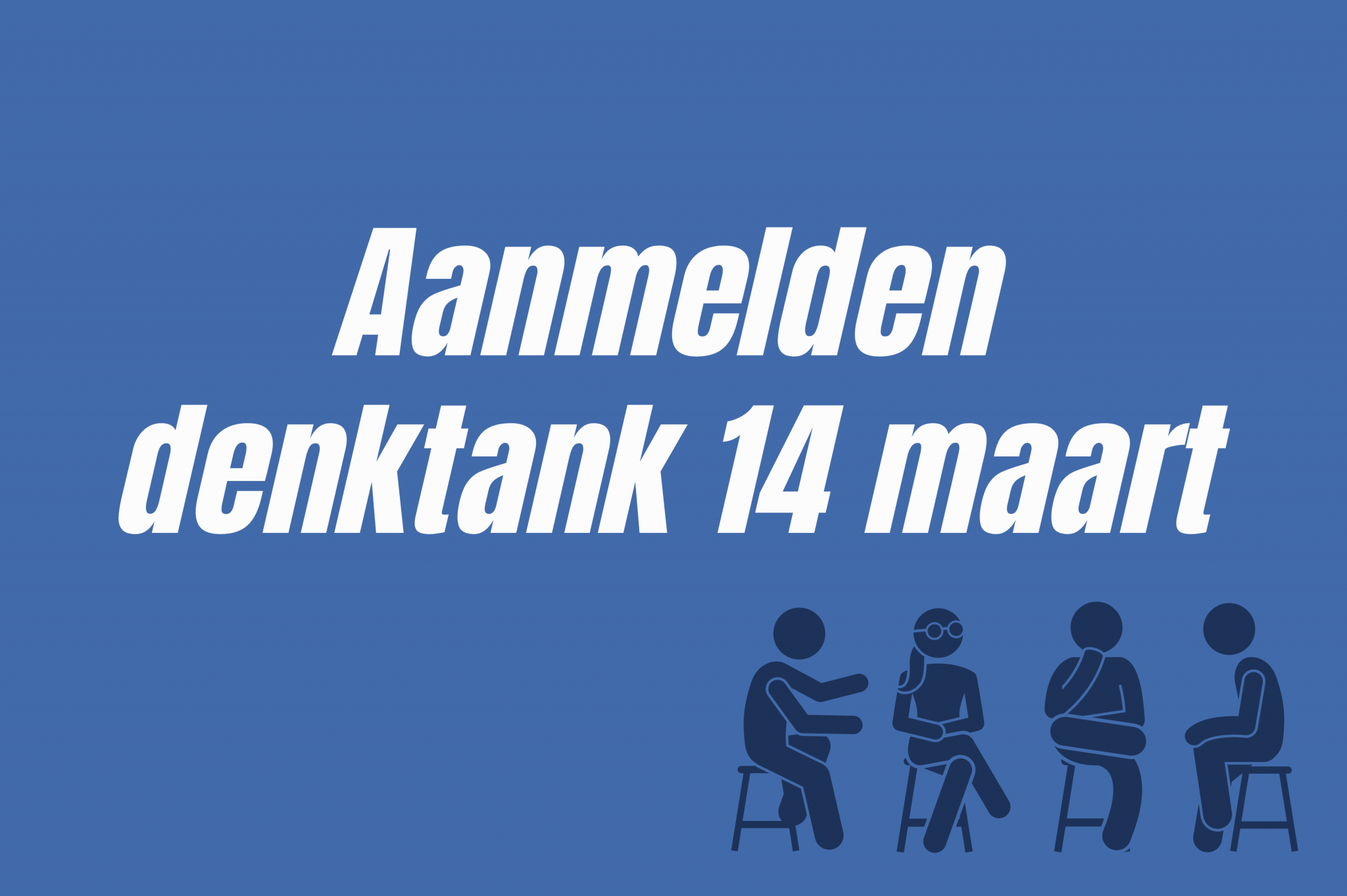 Aanmelden denktank sporthal 14 maart