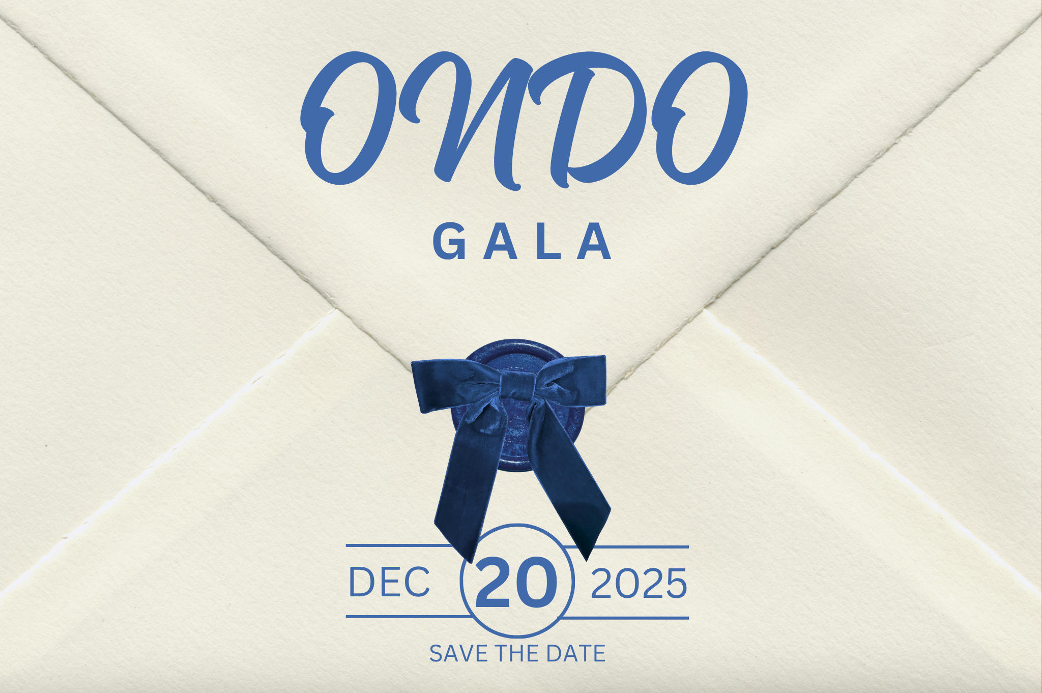 SAVE THE DATE: ONDO GALA