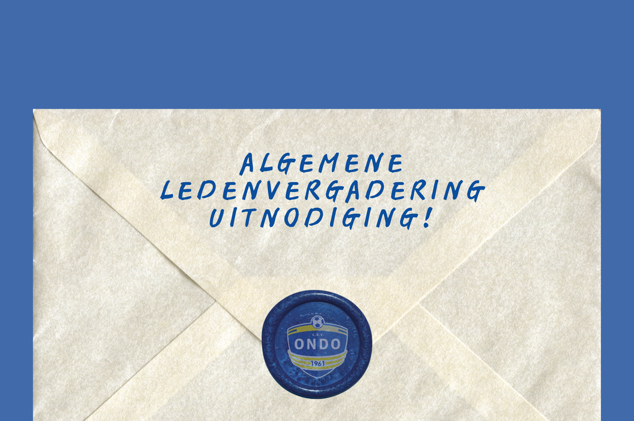 Algemene ledenvergadering 2026
